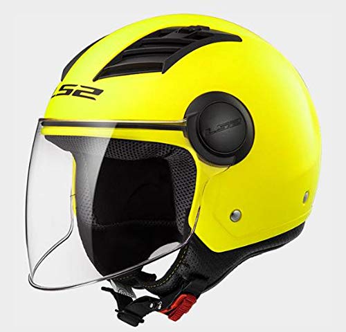 Generico Casco LS2 OF562 Airflow (Yellow) XL