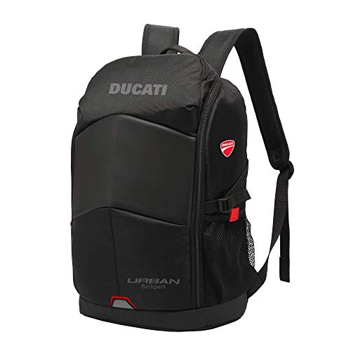 Ducati, Zaino Sportivo Per Bici Monopattini, Mochila Deportiva Unisex Adulto, Negro, Talla Única