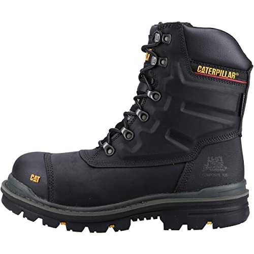 Caterpillar Premier 8 WR TX CT S3 HRO SRC, Zapatos de Seguridad Hombre, Negro (Mens Black Mens Black), 42 EU