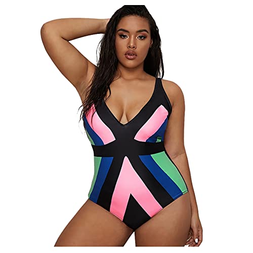 Braga Alta Bikini Traje de baño de Cintura Alta Monokini Swimswear Swimmit Mujeres golpeadas Una - Pieza Swimswears Bañador Niño Jeans