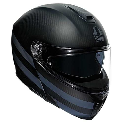 AGV CASCO SPORTMODULAR MULTI XXXL DARK REF CARBON/BLACK