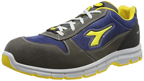 Utility Diadora RUN LOW S3 SRC ESD, Unisex Adulto, GRIS (CASTELLO/BLU INSEGNA), 37 EU