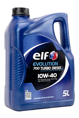 Aceite Lubricante de Motor Elf Evolution 700 Turbo Diesel 10W-40 5 litros