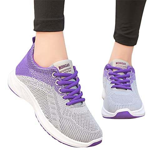 Laonajkd Zapatillas Mujer Comodos 2023 Zapatos para Trabajar Mujer Zapatillas para Andar Mujer Zapatos de Mujer para Correr Calzado Minimalista Mujer Zapatillas de Verano Mujer