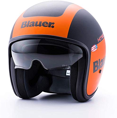 Blauer - Casco Pilot 1.1 H.T. L BLACK-ORANGE MATT