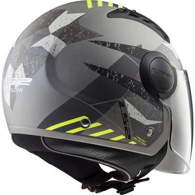 LS2, Casco jet de moto Airflow camo, XL