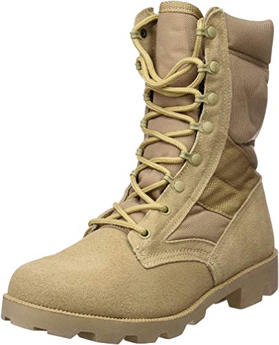 Mil-Tec Us 'Speed Lace', Zapatos de Senderismo Hombre, Desert, 42 EU