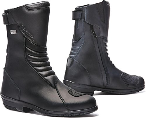 Forma botas moto mujer rosa Outdry WP homologuee CE negro T37