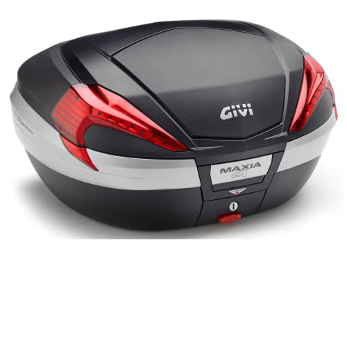 Givi Kit baúl maxia 4 v56nn compatible con moto aprilia shiver 750 abs 2010 2011 2012 2013 2014 2015 2016 2017 2018 2019 2020 mototopgun