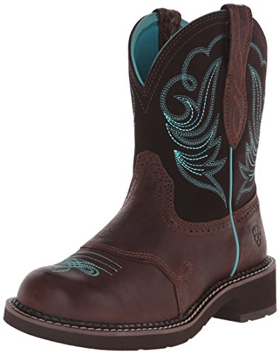 ARIAT Heritage Dapper Fatbaby Western Boot-Botas de Piel para Mujer, Chocolate Royal Fudge, 38 EU