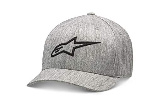 Alpinestars Ageless Curva Hat, Color Heather Grey / Negro, Talla 54-57