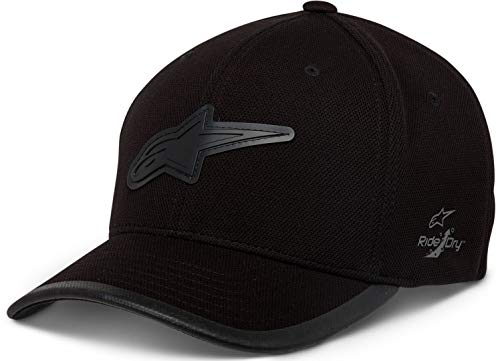 Alpinestars Astound Tech Hat Ride Dry Flexfit - Gorra (talla S/M), color negro