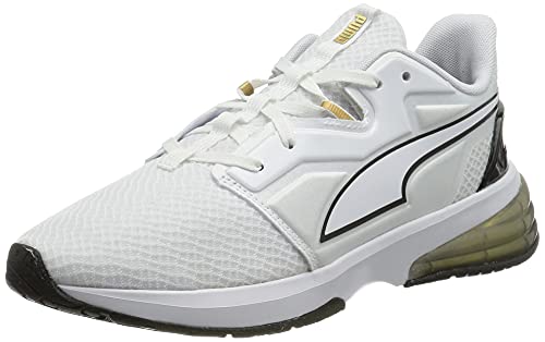 PUMA LVL-UP XT Moto Wn's, Zapatillas de gimnasio, para Mujer, Blanco (Puma White-Puma Black), 39 EU