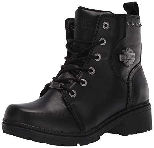 HARLEY-DAVIDSON FOOTWEAR Cynwood, Botas Mujer, Negro, 36.5 EU