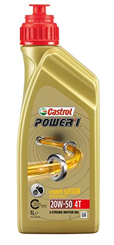 Castrol POWER1 4T 20W-50 Aceite de Moto 1L