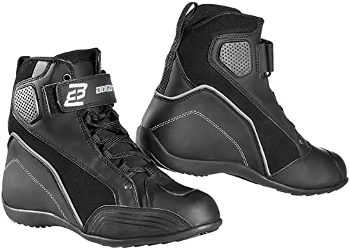 Bogotto City Limit Zapatos de Motocicleta (Black,45)