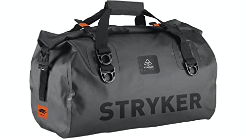 Kappa Stryker ST103W - Bolsa trasera (40 L), color negro