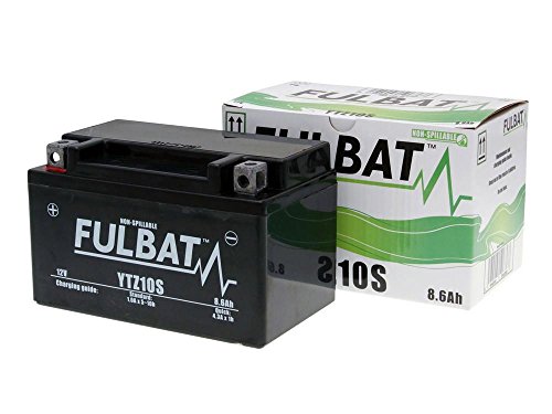 Batería FULBAT SLA YTZ10S 12V 8,6Ah 190A Largo: 150 x Ancho: 88 x Alto 93 (mm)