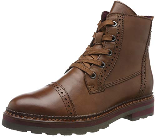 MARCO TOZZI 2-2-25298-23, Botas Estilo Motero Mujer, Marrón (Cognac Antic 310), 39 EU