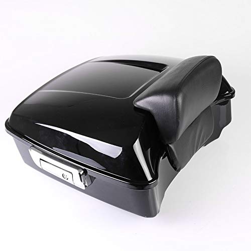 Baúl Top Case Chopped Compatible para Harley Davidson Touring 14-20 CH2 Negro