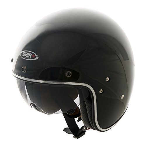 Shiro 235010 Jet Casco SH235, Negro