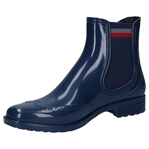 XTI, Botas de lluvia Mujer, Navy (130090), 39 EU