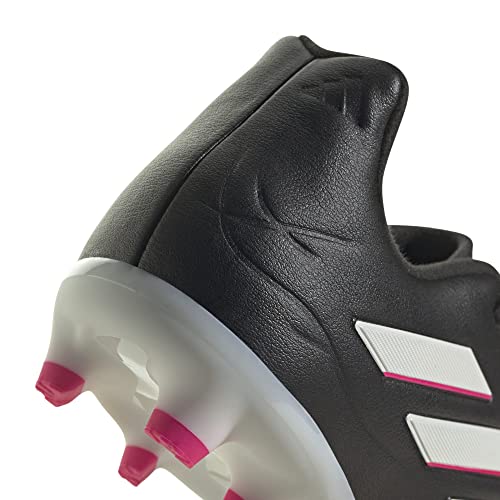 adidas Copa Pure.3 FG J, Sneaker, Core Black/Zero Met./Team Shock Pink 2, 30 EU