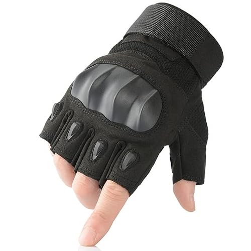 ZLKZZQ Guantes de Dedo Completo para Motocicleta de Cuero PU con Pantalla táctil, Equipo de protección, Bicicleta de Carreras, Montar en Moto, Moto, Motocross, Enduro -A87-L