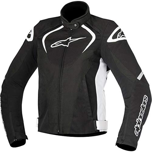 Alpinestars Women's 3211017-12-XL Jacket (Black/White, X-Large)