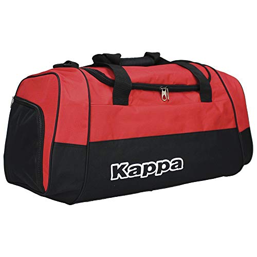 Kappa Brenno Bolsa Deporte, Sin género, Rojo/Negro, S