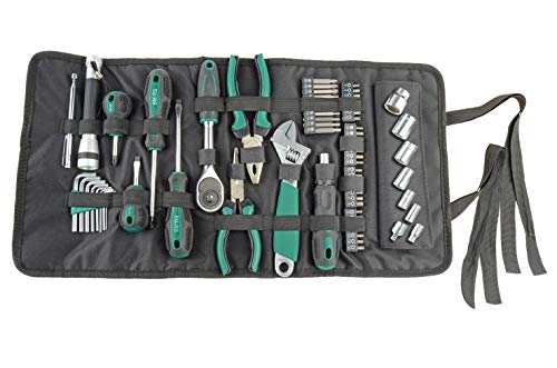 Brüder Mannesmann Werkzeuge M21170 Werkzeug-Rolltasche Tool Roll Bag