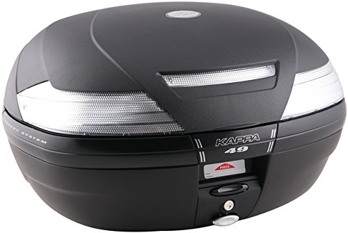 Givi K49NT Monokey Baúl, 47 litros de Volumen, con Reflectores Transparentes, 10 Kg de Carga