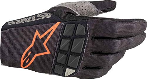 Alpinestars Unisex's 3563520-14-S Racefend Guantes Negro/Naranja Sm, Multi, Talla Única