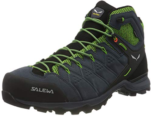 SALEWA Ms Alp Mate Mid Wp, Botas de Senderismo para Hombre, Ombre Blue Pale Frog, 42 EU