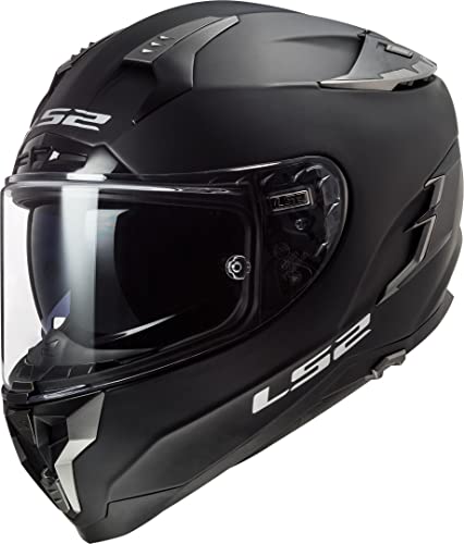 LS2, Casco integral de moto Challenger, negro mate, M