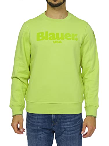 Blauer Felpa Girocollo Sudadera, 721 Verde CERTOSA, XL para Hombre