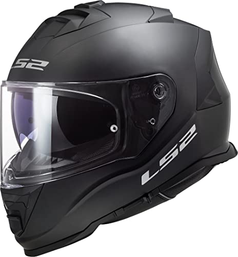 LS2, casco integral moto Storm BLACKMAT, XL