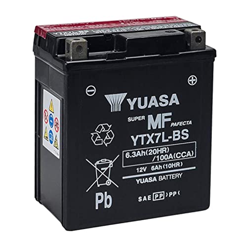 Batería sellada Yuasa YTX7L-BS 12V 6Ah Ho NDA S-Wing 125 2007/.