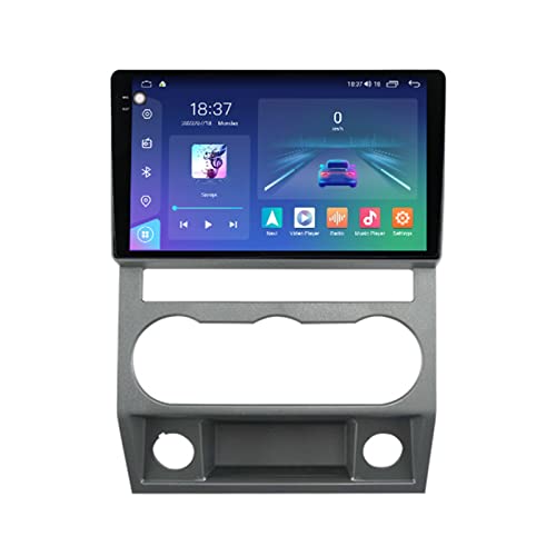 JUXaTECh 9/9.5 Pulgadas Auto GPS Navegación Inversa Pantalla De Imagen para GAZ Gazelle Next 2016+, Control De Voz Inteligente Radio del Coche Estéreo BT Reproductor Multimedia GPS Navi System