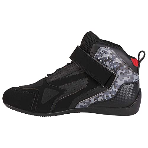 Furygan V4 Vented, Zapatos Hombre, Black Gray, 44 EU