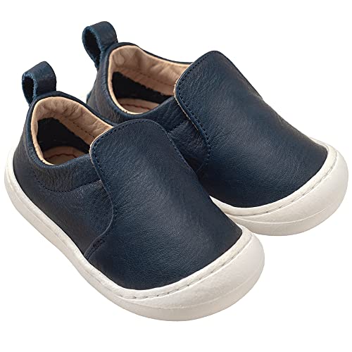 Pololo Chico Leder Blau Zapatillas, Azul, 21 Unisex niños