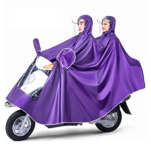 DNAN Traje de Agua para Moto Impermeable Impermeable Conjunto Motocicleta 2 Personas Impermeable para Hombre al Aire Libre Mujer Ciclismo