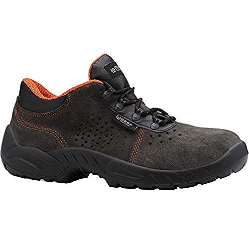 BASE Protection Opera S1P SRC Zapato de Seguridad, Talla: 49, Color: Gris/Naranja, B0150GOR49