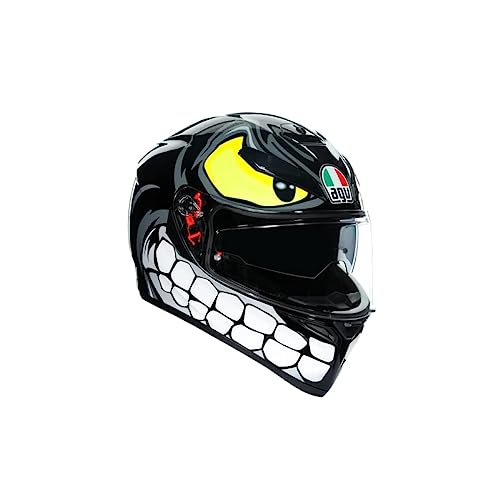 AGV CASCO K3 SV MULTI MPLK S ANGRY BLACK