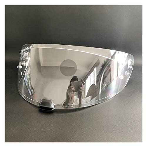 BPZIDE Visera del Casco, Compatible con C70 Es-17 Casco Visor Moto Casco Casco Motocicleta Casco Completo Casco Visor Lente Accesorios Casco Compatible con H-JC C70 Es-17 FG-ST (Color : Clear)