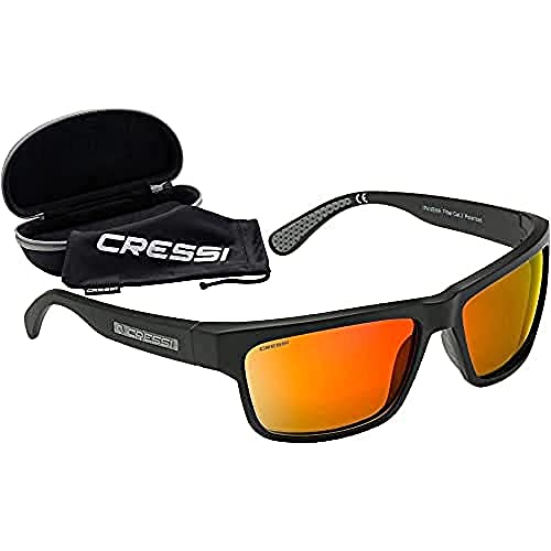 Cressi Ipanema Gafas de Sol, Unisex Adulto, Gris/Naranja, Talla Única