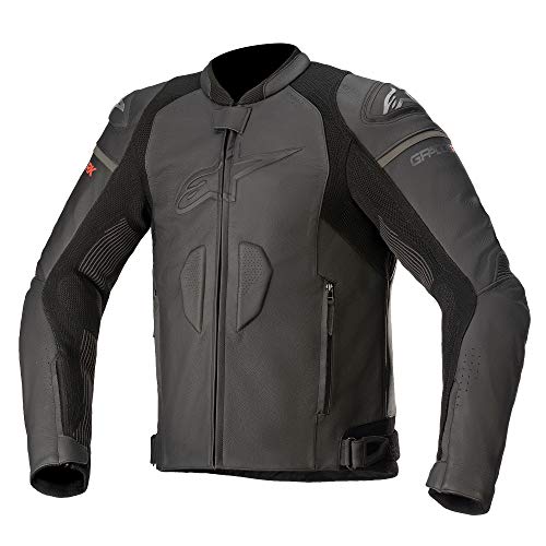 Alpinestars Chaqueta de Piel GP Plus R V3 Rideknit, Negro, 50 Unisex