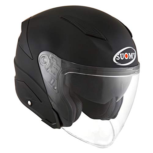 Suomy CASCO SPEEDJET PLAIN MATT BLACK - XS