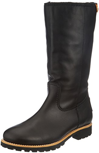 Panama Jack Bambina Igloo Travelling, Botas Estilo Motero Mujer, Negro (Negro B2), 38 EU