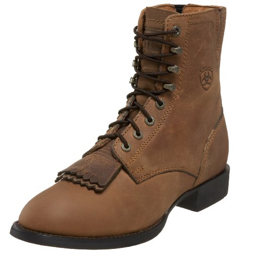 ARIAT Botas Heritage Lacer II, Vaqueras Mujer, Marrón desteñido, 41 EU